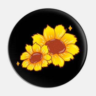 Sunflowers Pin