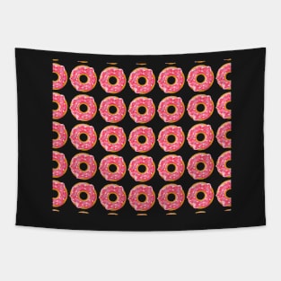 Pink Donuts Cute Pattern Social Distancing Face Mask Tapestry