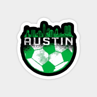 Austin soccer football jersey Magnet