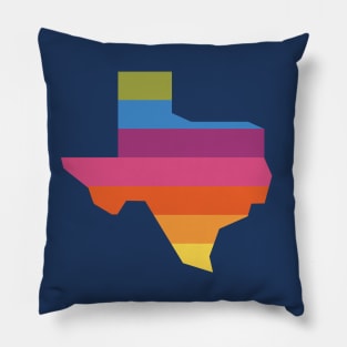 Stripey Texas Pillow