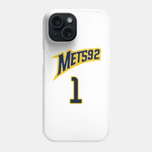 Victor Wembanyama METS92 Jersey (Front/Back) Phone Case