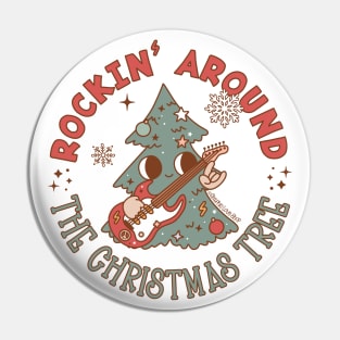 Rockin' Around the Christmas Tree © GraphicLoveShop Pin