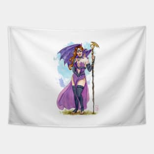 Purple witch Tapestry