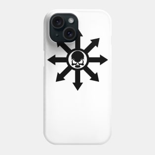 Mark of Chaos Black Phone Case