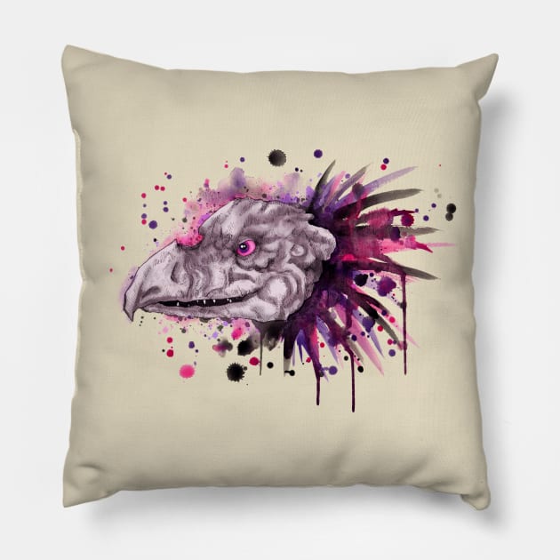 Skeksis 2.0 Pillow by LVBart