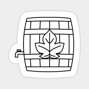 Wine Cask Magnet