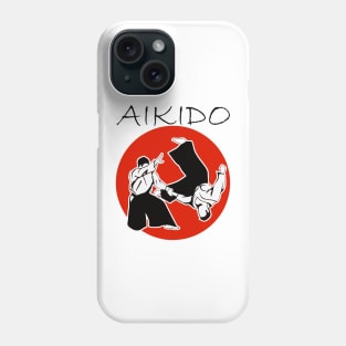 Aikido fan lover gift for aikidoka coach teacher master Phone Case