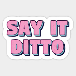 Ditto Stickers for Sale