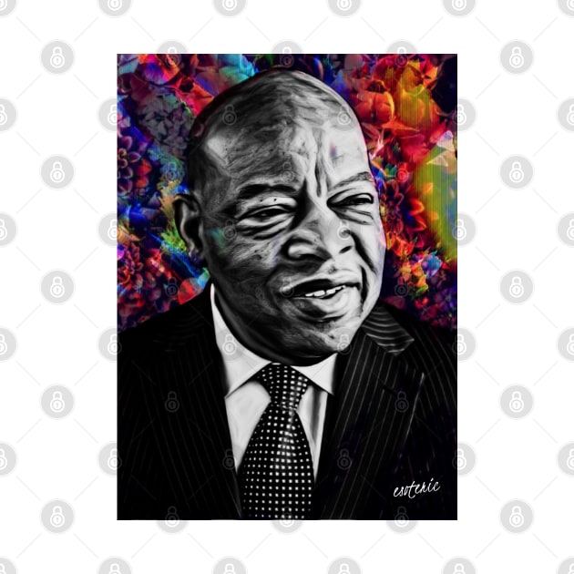 Rest in Power John Lewis by Esoteric Fresh 