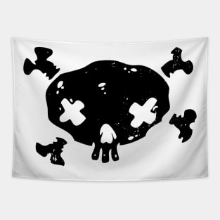 pirate skull Tapestry