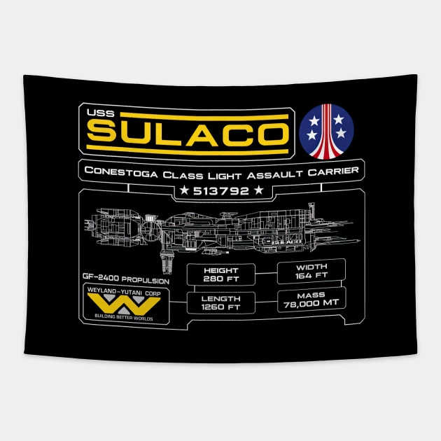 Weyland Yutani -SULACO Tapestry by obstinator