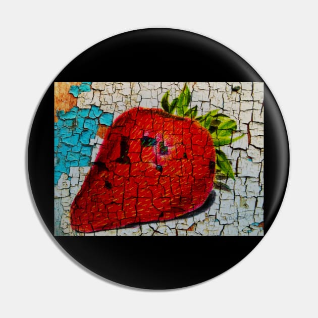 Strawberry Pin by teenamarie23art