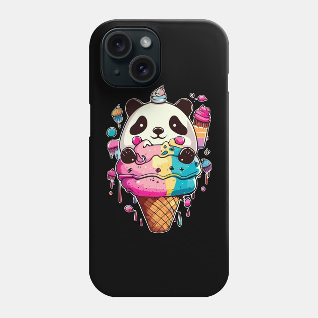 Ice Cream Dog Phone Case by remixer2020