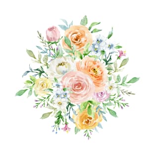 Pastel romantic garden T-Shirt