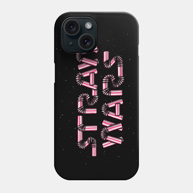 Straw Wars Phone Case by rodrigobhz