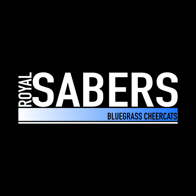 Royal Sabers - Athletic Design by bluegrasscheercats