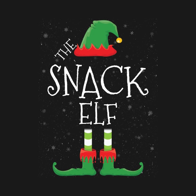 SNACK Elf Family Matching Christmas Group Funny Gift by tabaojohnny