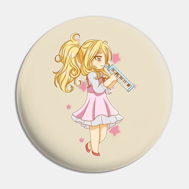 Chibi Kaori Pin by SileniaDream