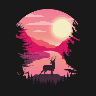 Sunset Over the Hills T-Shirt