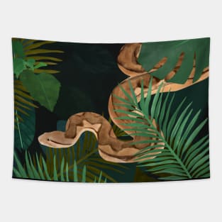 Jungle Python Snake Tapestry