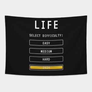 Life Current Game Difficulty is 2020 Hard Mode Tapestry