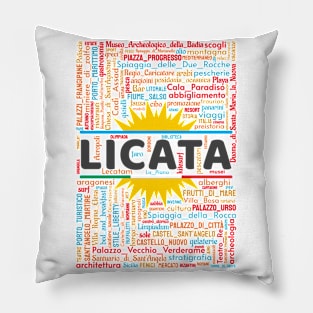 Wordart: Licata Pillow