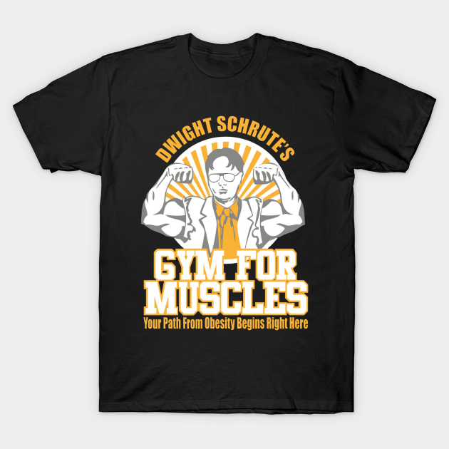 dwight schrute gym for muscles sweatshirt