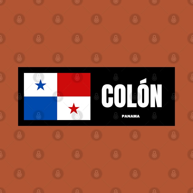 Colón City with Panama Flag by aybe7elf