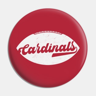 Retro Cardinals Football Pin