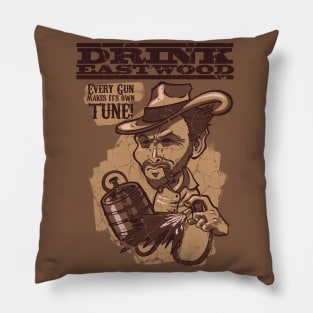 Drink Eastwood Pillow