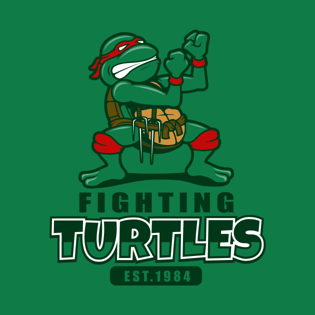 Fighting Turtles by adho1982