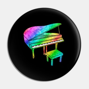 Rainbow Piano Pin