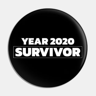 Year 2020 Survivor Pin