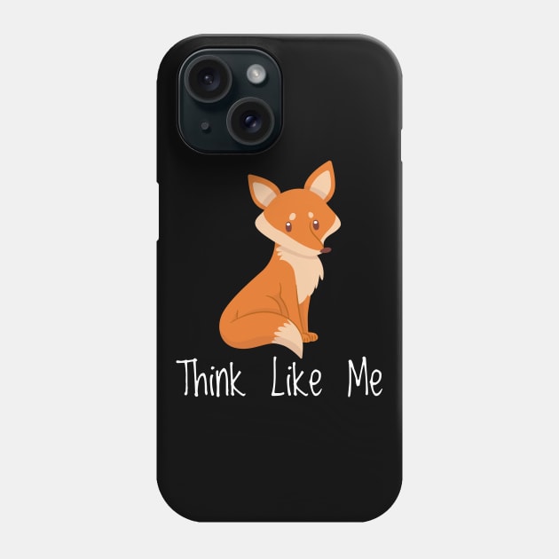 Fox CARTOON ILLUSTRATION lovely gift Phone Case by Midoart