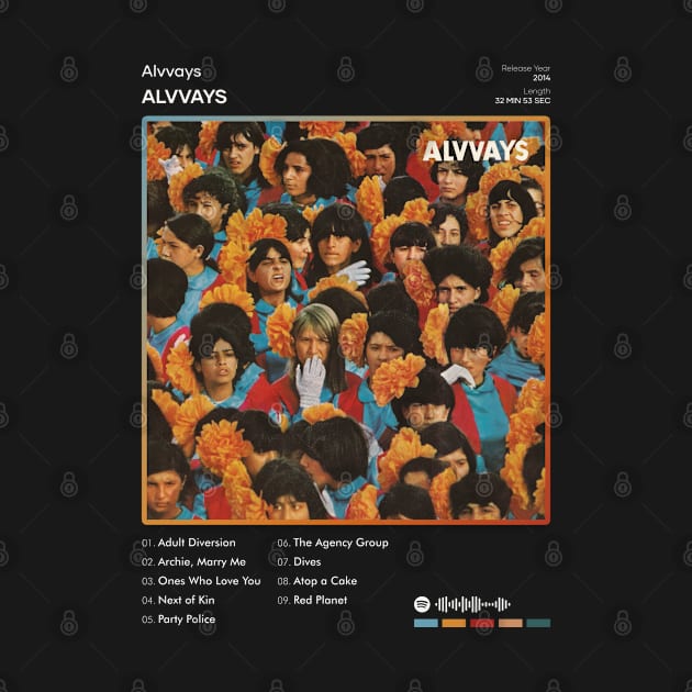 Alvvays - Alvvays Tracklist Album by 80sRetro