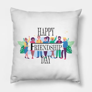 Happy Friendship Day - Gift For Friends Pillow