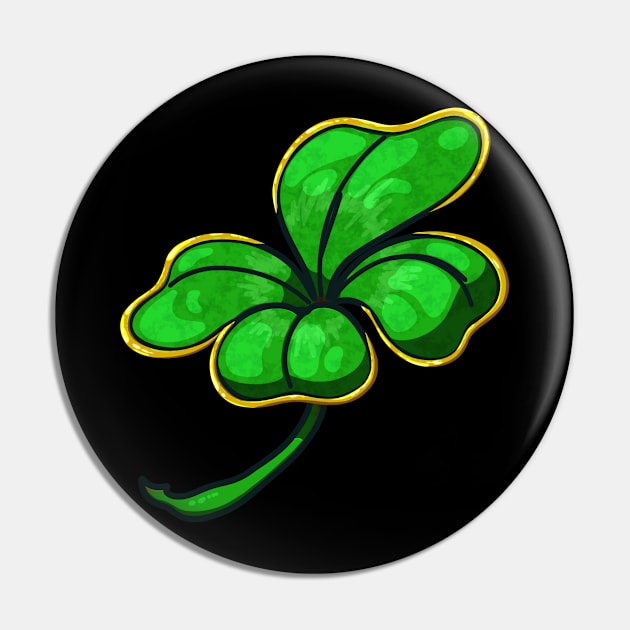 Four-Leafed Clover... Wit Da GOLD TRIM?!? Pin by Ray-Fillet