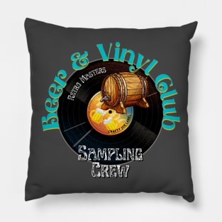 Beer & Vinyl Club - Sampling Crew Pillow