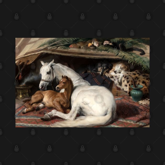 The Arab Tent by Landseer by academic-art