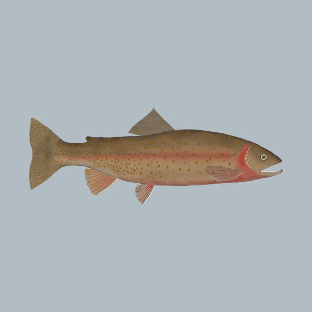 Cutthroat Trout by FishFolkArt