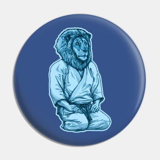 Sensei Lion - Martial arts - Leon bjj, judo, jiu jitsu Pin