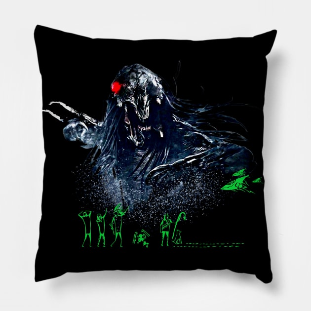 PREDATOR PREY Pillow by EBAN