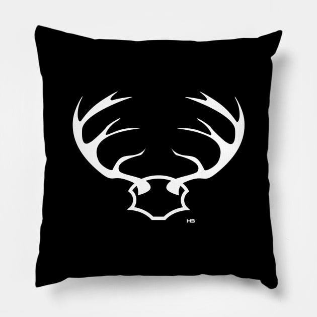 Deer Hunter Pillow by hurleysbrand
