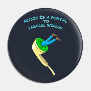 music portal Pin