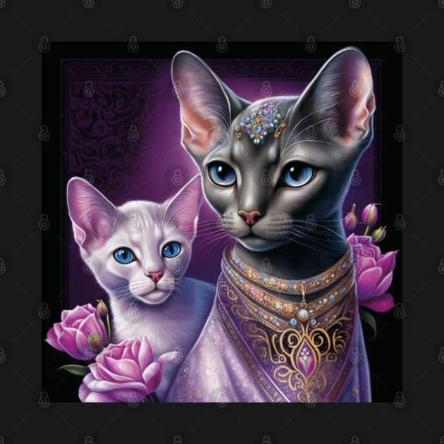 Abyssinian Motherly Love by Enchanted Reverie