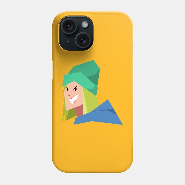 Beanie Girl Phone Case by Irkhamsterstock