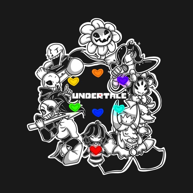 Undertale by almnasty