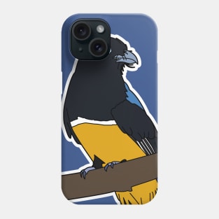 Black-headed trogon Phone Case