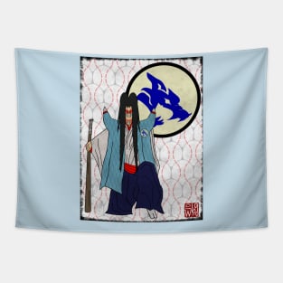 Baseball Samurai 012 Tapestry