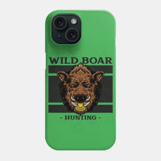 Wild Boar Hunting Phone Case